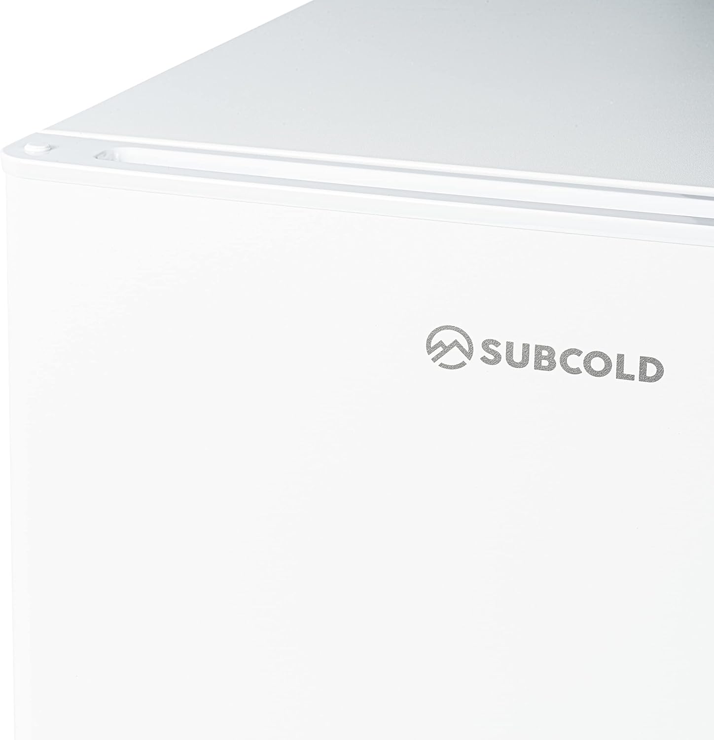 Subcold Aire20 LED Mini Fridge | 20L Small Table Top Model | Quiet Frost Free Fridge for Bedrooms & Hotels | Lockable with Solid door & interior LED light (White)-7