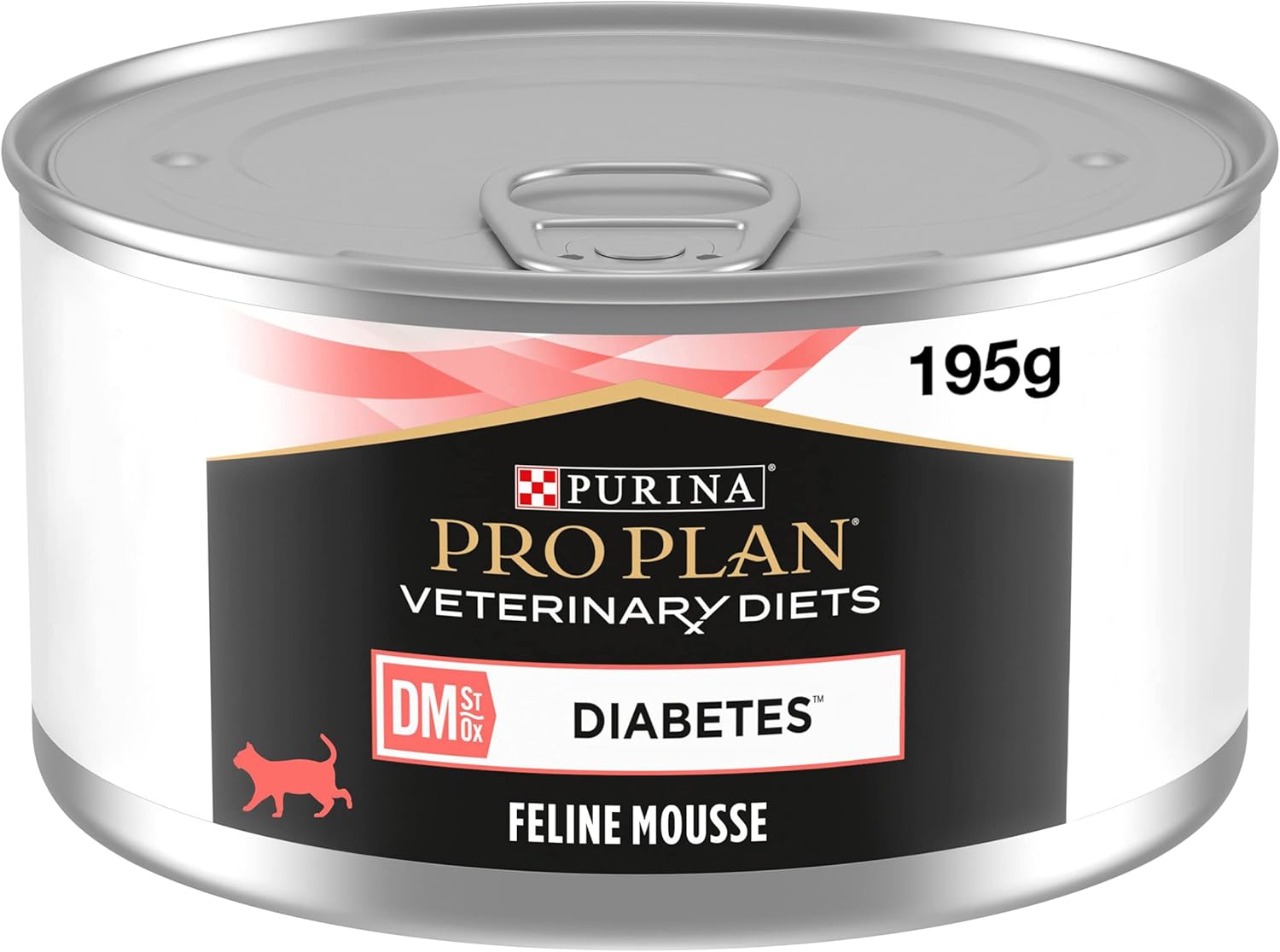 PRO PLAN VETERINARY DIETS DM Diabetes Management Wet Cat Food 195g, Pack of 24-0