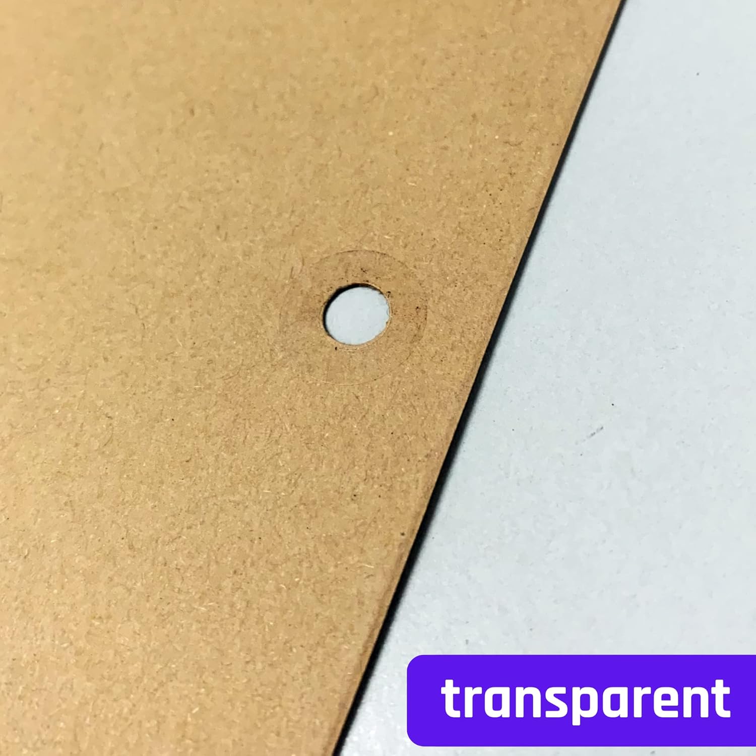 2000 Pack, Transparent Hole Punch Reinforcement Ring Labels Stickers - 13 mm-4