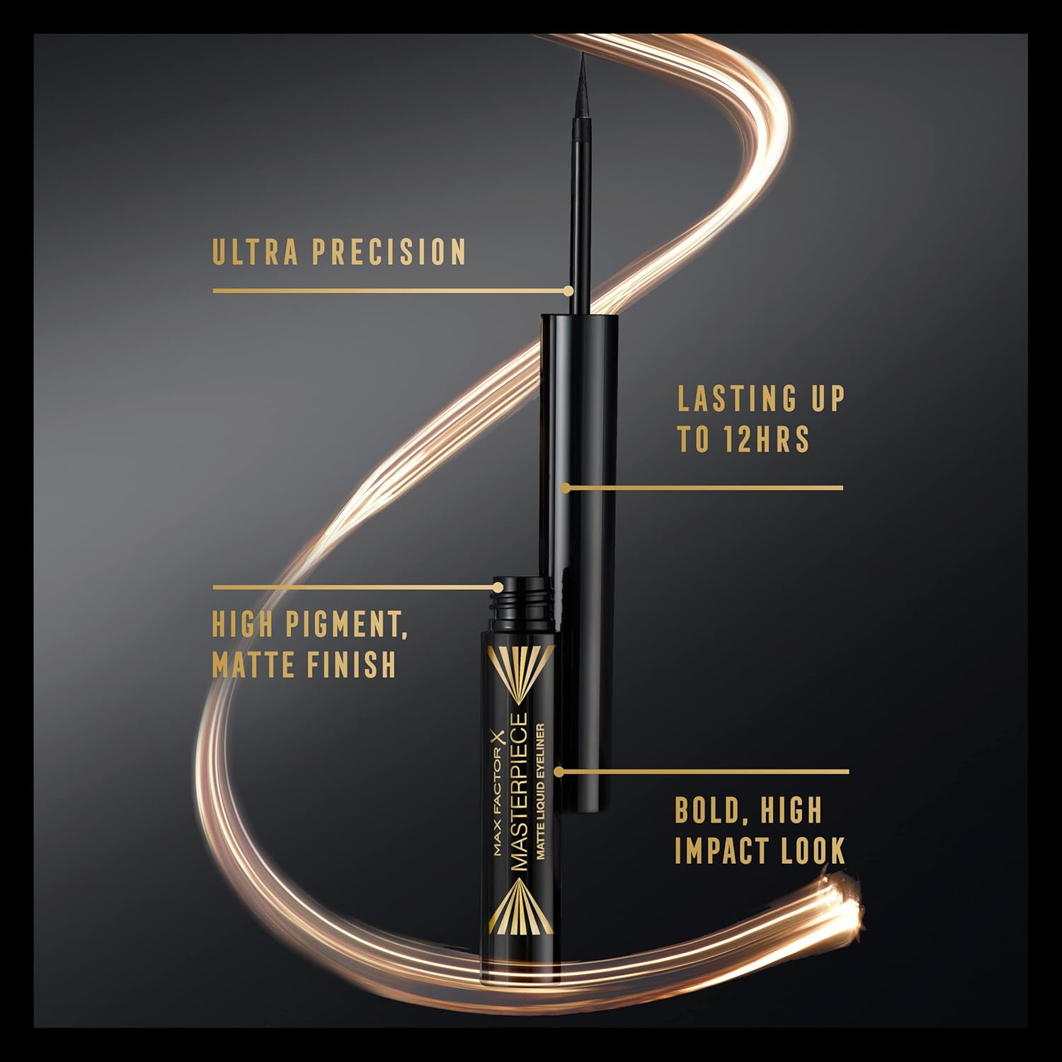 Max Factor Masterpiece Liquid Liner, Black-2