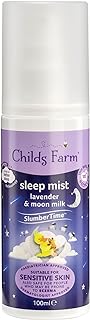 Childs Farm SlumberTime Sleep Mist Lavender and Moon Milk Suitable for Babies with Dry, Sensitive and Eczema-prone Skin 100ml