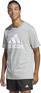 adidas Men's Essentials Single Jersey Big Logo Tee T-Shirt