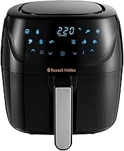 Russell Hobbs 4L Rapid Digital Air Fryer [7 Cooking Functions |10 Programs] Energy Saving, Max temp 220°C, Easy clean, Touch screen, Use without oil, Grill, Bake, Roast, Reheat, Frozen etc. 27160