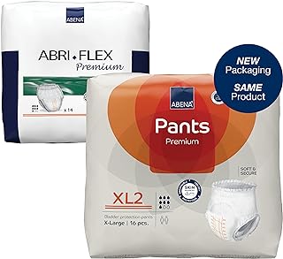 ABENA Pants XL2 Premium Adult Pull Ups. Womens and Mens Incontinence Pants |6 Packs of 16 Incontinence Pants for Men & Women| Incontinence Pants Women and Men with 1900ml Absorbency