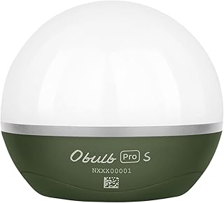 OLIGHT OBULB Pro S Colorful Rechargeable Magnetic Nightlight max 240 Lumens with New Bluetooth App Control and Bottom Switch, Music Function for Ambient Light or Decoration (OD Green)