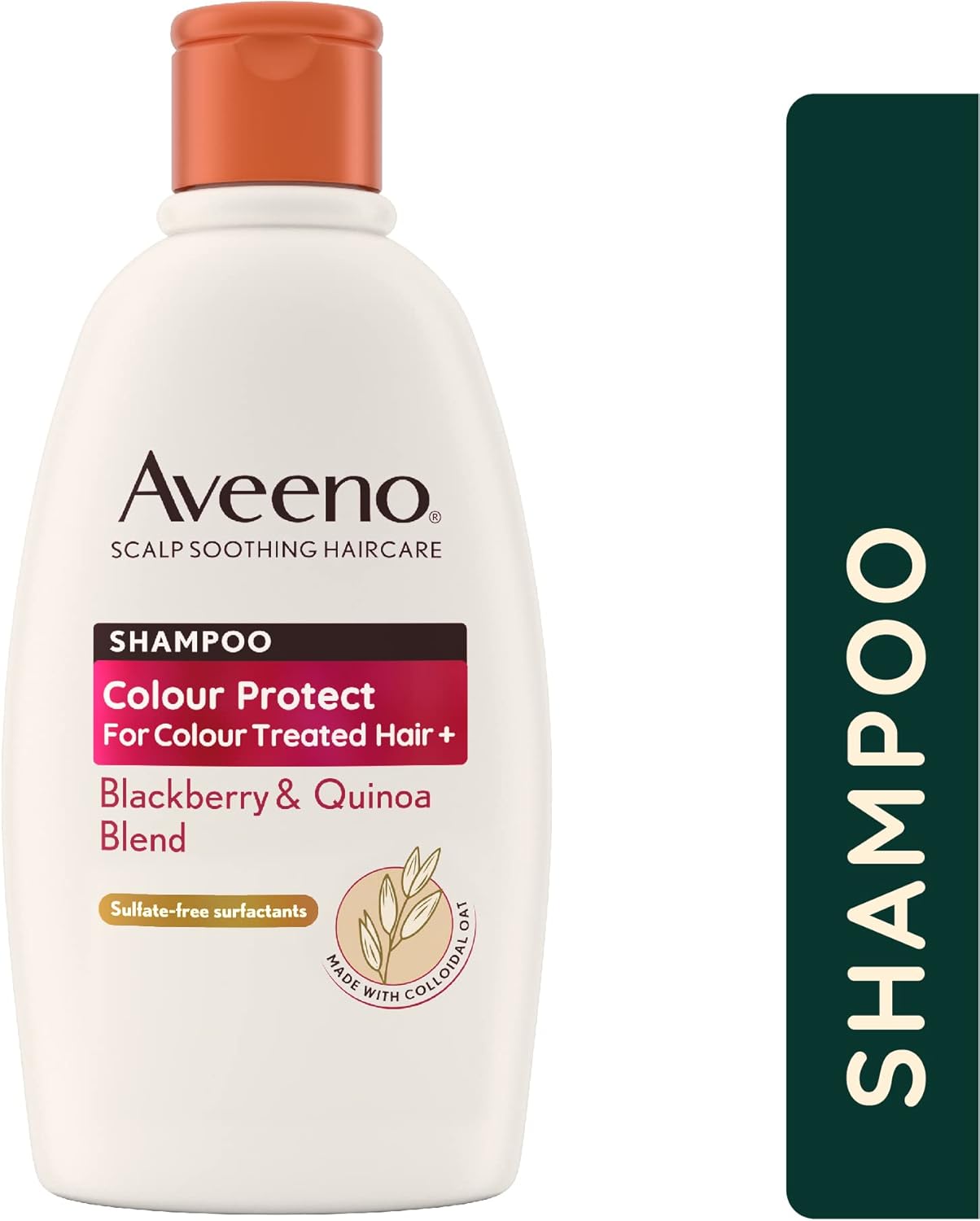 Aveeno Colour Protect Blackberry and Quinoa Scalp Soothing Shampoo for Colour Treated Hair 300ml-1