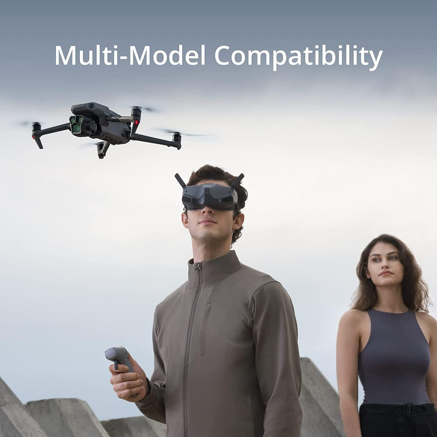 DJI Goggles Integra - Lightweight and Portable FPV Goggles, Integrated Design, Micro-OLED Screens, DJI O3+ Video Transmission, HD Low-Latency, Compatible with DJI Avata and more-6