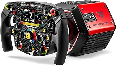 Thrustmaster T818 Ferrari SF1000 Simulator - Advanced Racing Wheel with Direct Drive Technology for PC