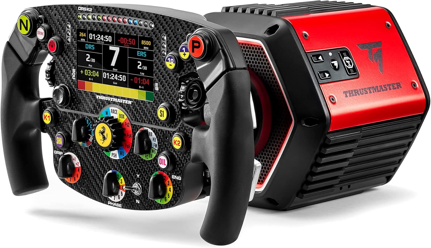 Thrustmaster T818 Ferrari SF1000 Simulator - Advanced Racing Wheel with Direct Drive Technology for PC-0