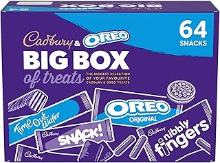 Cadbury & OREO 64 Big Box of Treats, Assorted Chocolates, 1790 g