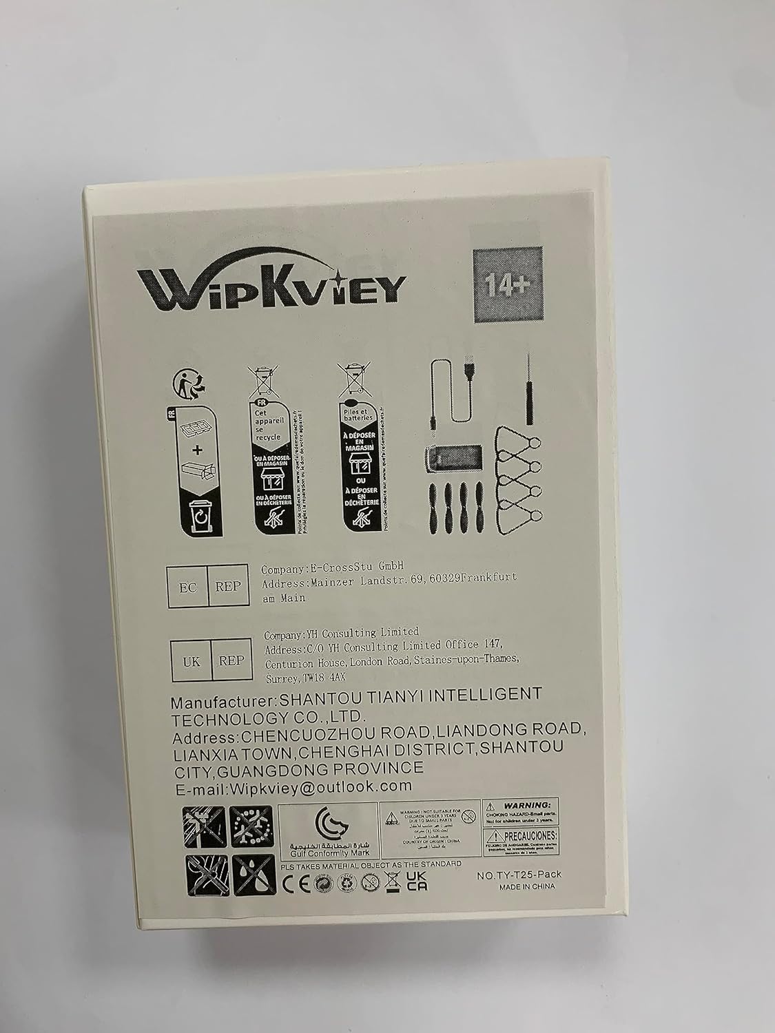 Wipkviey T6 Drone Accessory Kit-1