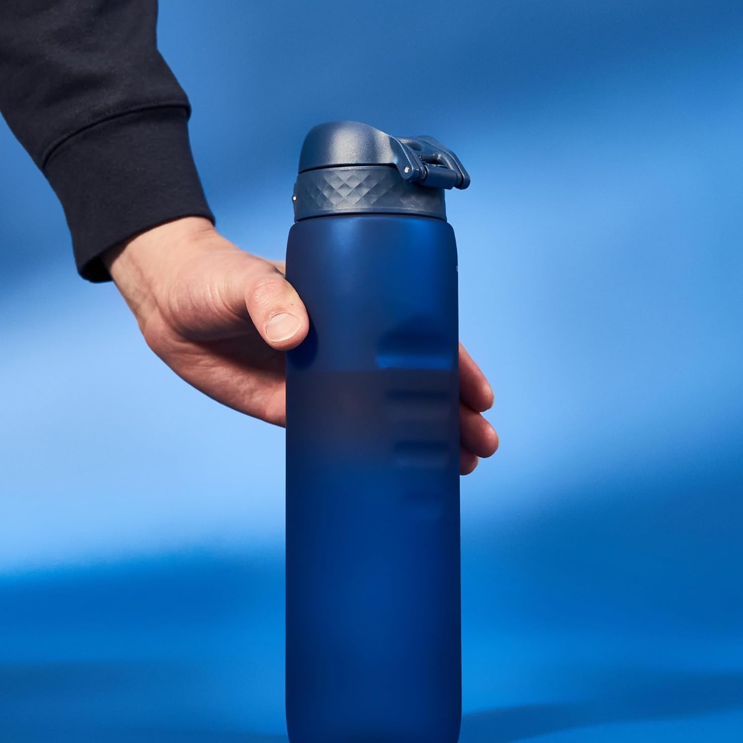 Ion8 1 Litre Water Bottle, Leak Proof, Flip Lid, Carry Handle, Rapid Liquid Flow, Dishwasher Safe, BPA Free, Soft Touch Contoured Grip, Ideal for Sports and Gym, Carbon Neutral Recyclon-5