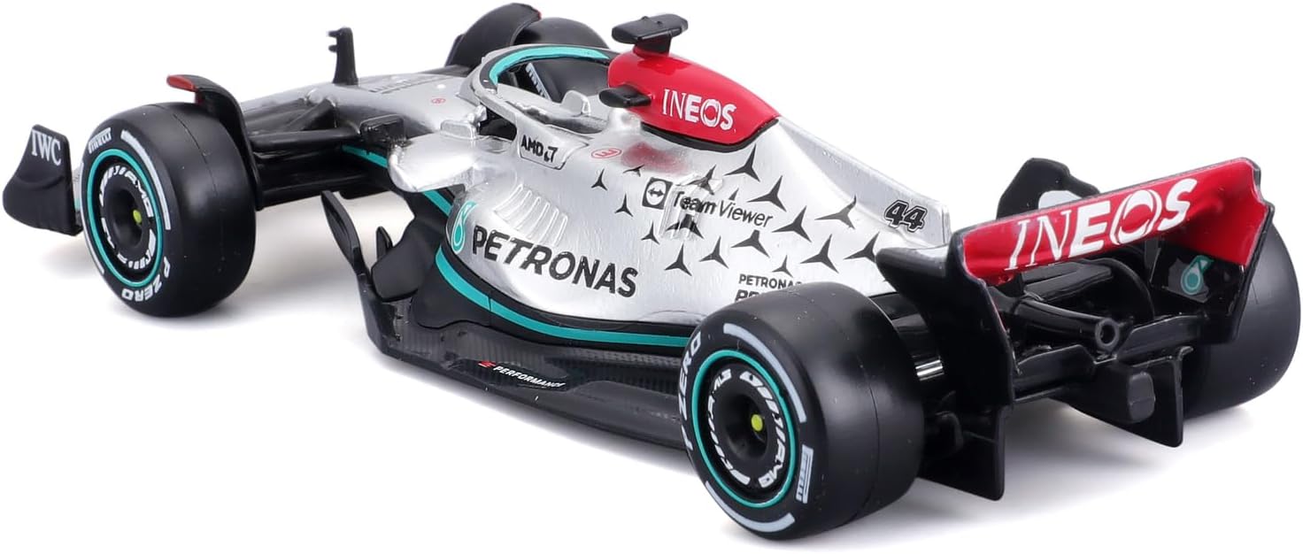 Bburago B18-38065H Formula 1 MB W13 E PERFORMANCE F1 (2022) HAMILTON 1:43 Scale Die-Cast Collectible Race Car Mercedes, Assorted Colours-3