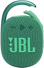 JBL Clip 4 ECO Waterproof Wireless Bluetooth Speaker with 10 Hours of Battery Life, Green