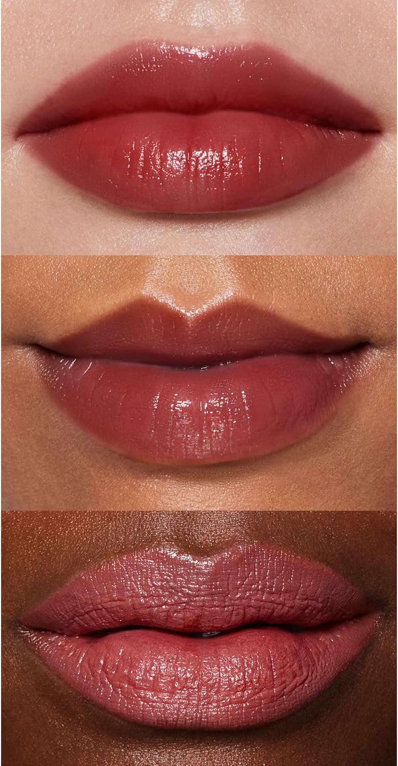 e.l.f. O Face Satin Lipstick, Richly Pigmented, Nourishing & Long-Lasting Creamy Lipstick, Infused With Jojoba, Vegan & Cruelty-Free, Standing Ovation-3