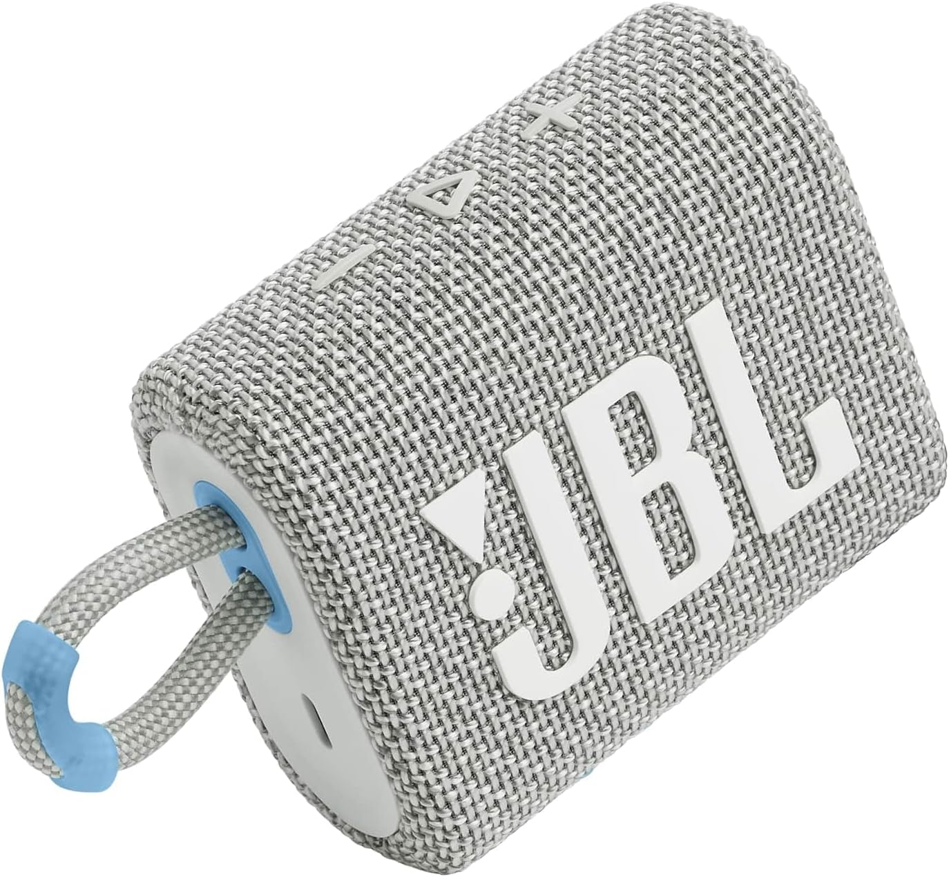 JBL Go 3 ECO Waterproof Wireless Bluetooth Speaker with 5 Hours of Battery Life, White-2