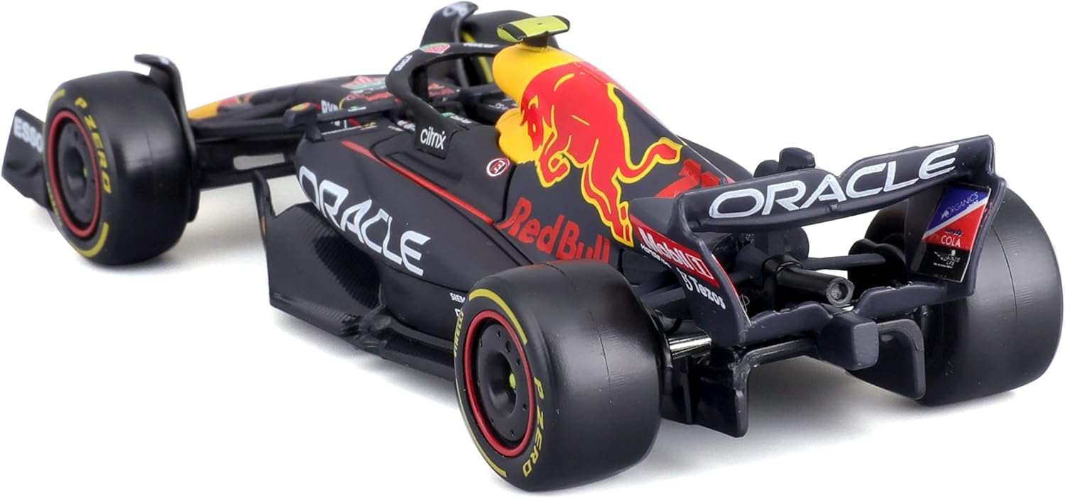 Bburago 2022 F1 Champion Racing RB18 F1 Formula Sergio Perez 1/43 scale NO.1 Diecast Alloy Collectible Toy Car Model (Standard Version RB18#)-3