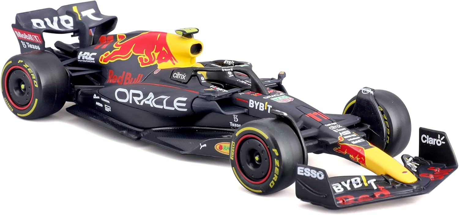 Bburago 2022 F1 Champion Racing RB18 F1 Formula Sergio Perez 1/43 scale NO.1 Diecast Alloy Collectible Toy Car Model (Standard Version RB18#)-4