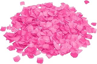 TANNESS 1500 Pcs Rose Petals | Artificial Flowers Petals | Fake Rose Petals for Romantic Decorations | Rose Petals for Bedroom Decor | Fake Flowers for Valentines Decorations Anniversary Decorations