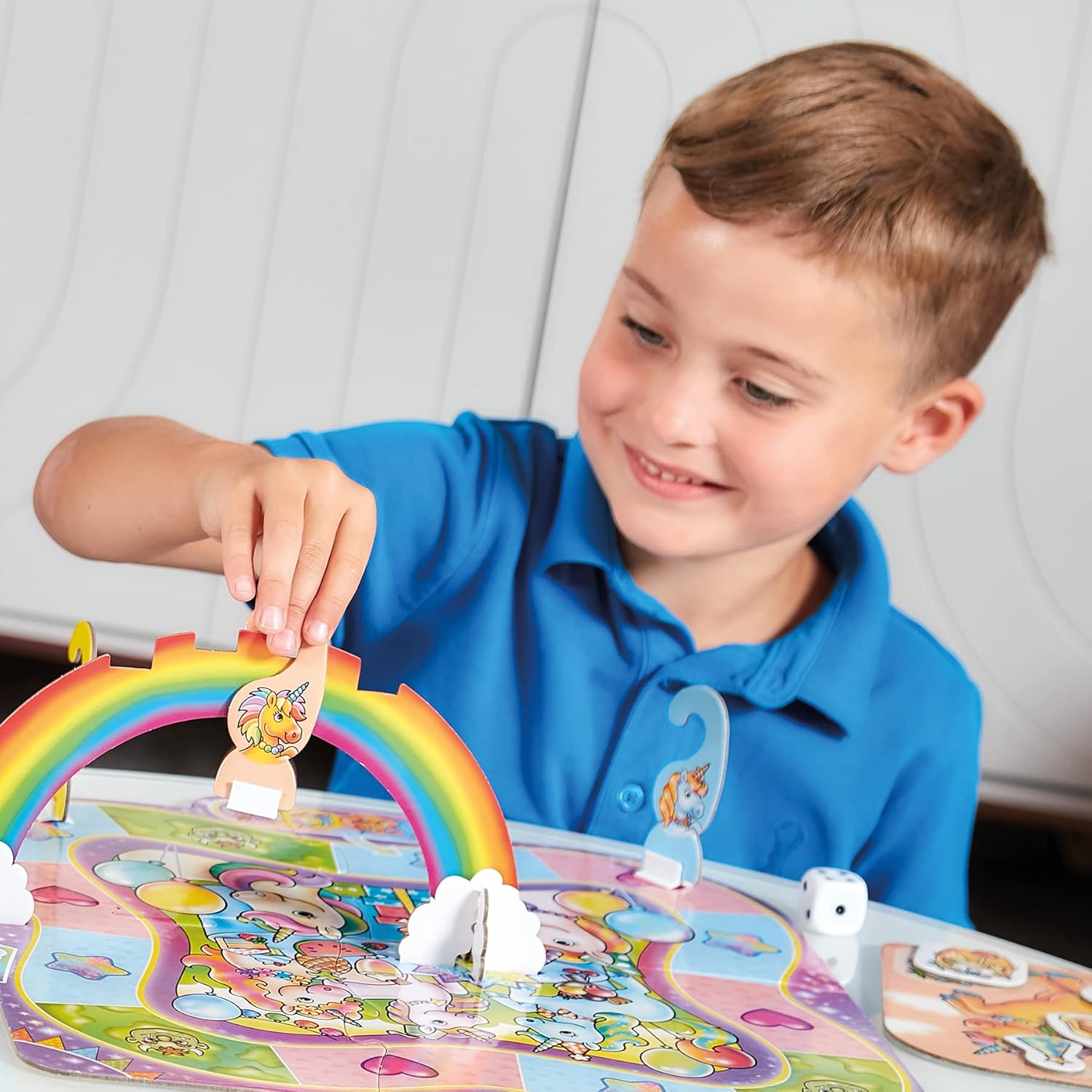 Orchard Toys Unicorn Fun! - 3 in 1 Educational Board Games for 4+ Year Olds - Unicorn Gifts for Girls and Boys - Number and Counting Games for Kids - Age 4-8 Years - 2-4 Players-8