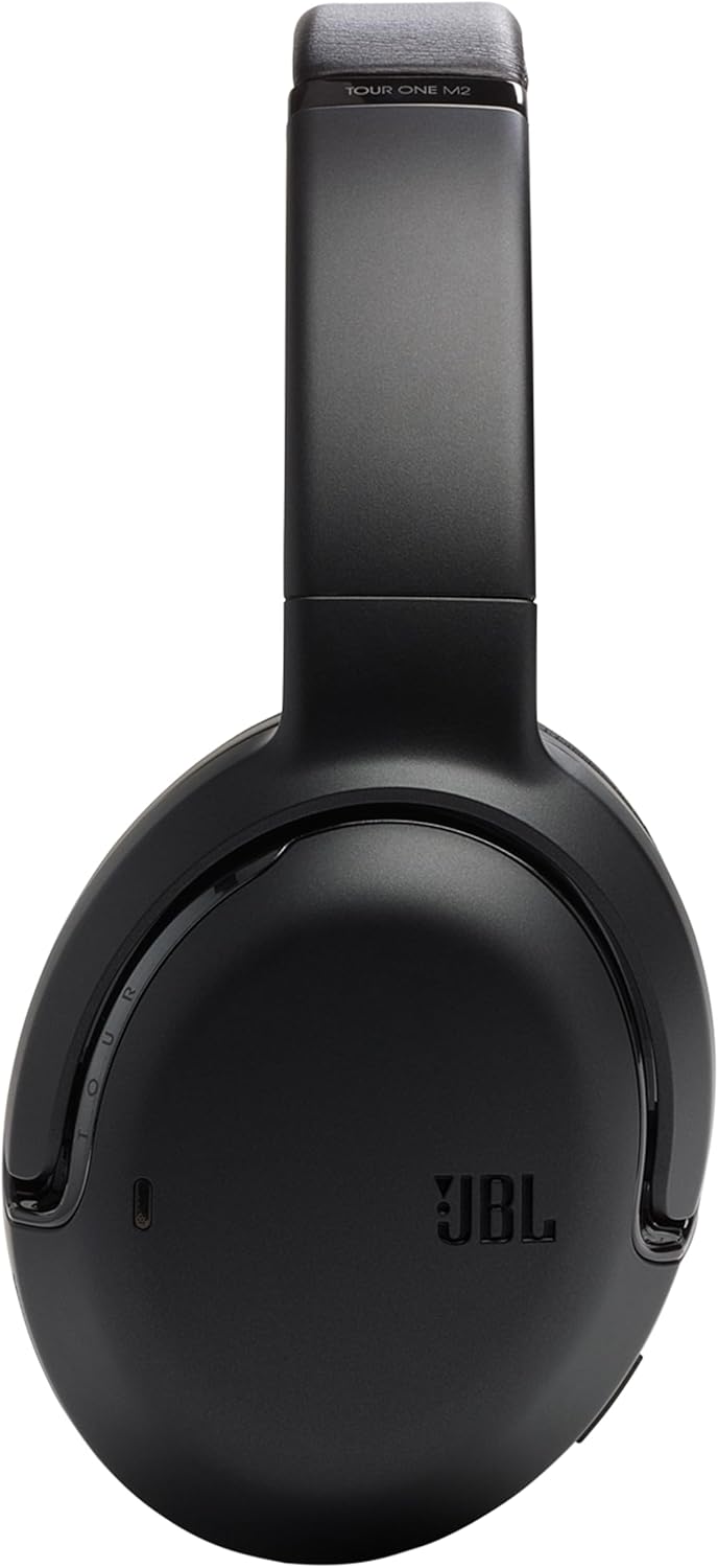 JBL Tour One M2 Wireless Over-Ear Headphones with Noise-Cancelling Technology and up to 50 Hours of Battery Life, Black-2