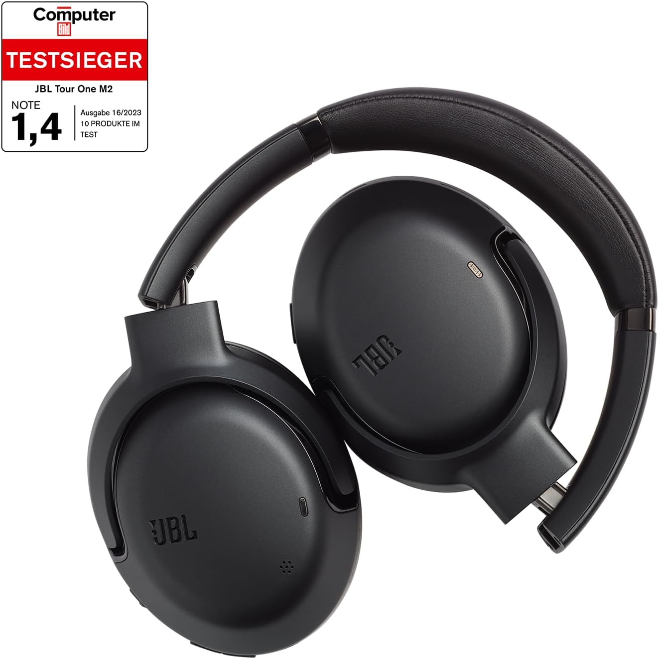 JBL Tour One M2 Wireless Over-Ear Headphones with Noise-Cancelling Technology and up to 50 Hours of Battery Life, Black-4