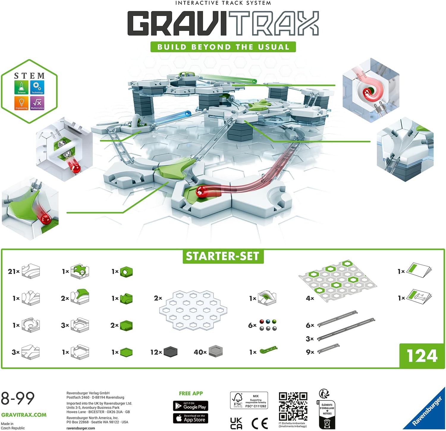 Ravensburger GraviTrax Starter Set - Marble Run, STEM and Construction for Toy Children Age 8 Years and Up-3