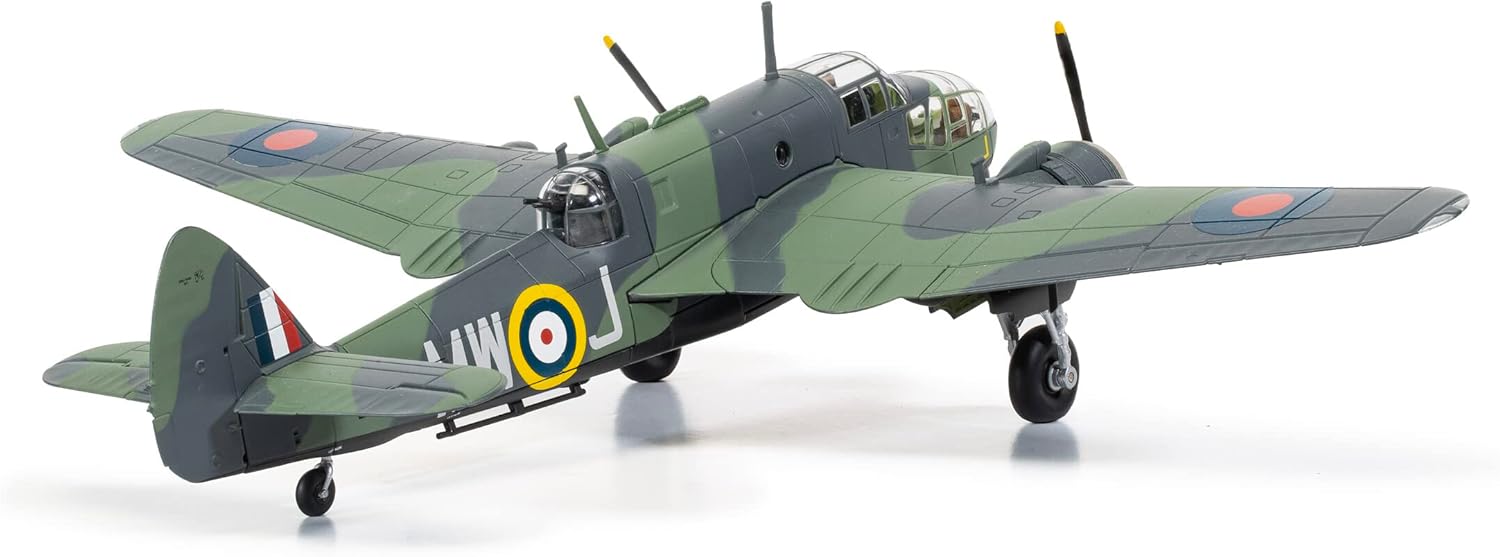 Corgi AA28902 Bristol Beaufort Mk.1, 217 Sqn RAF, ‘Admiral Hipper’ Attack Model Airplane - Diecast Planes & Aircraft Models for Ages 5+, Die Cast Plane, Toy Airplanes - Gift for Aviation Fans-4