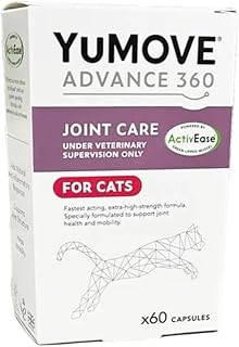 Yumove Lintbells ADVANCE 360 for Cats - 60 Tablets Metabolism Osteoarthritis Mobility