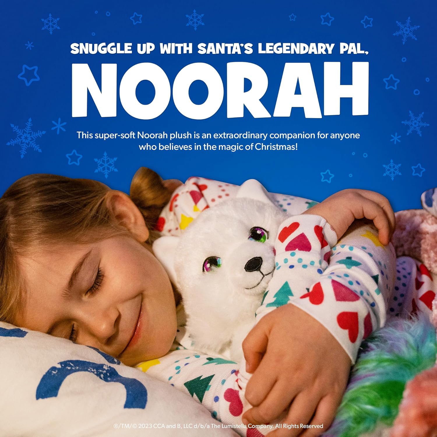 Extraordinary Noorah Plush - 9-Inch Deluxe Animal Plush with Northern Lights-Inspired Tail - As Seen in Elf Pets: A Fox Cub's Christmas Tale - Arctic Fox Pal of The Elf on the Shelf - Brand Scout Elf-4