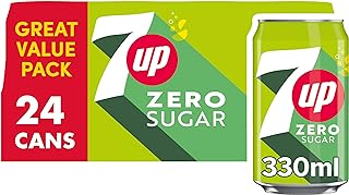 7UP Zero Lemon & Lime Cans 24 x 330ml