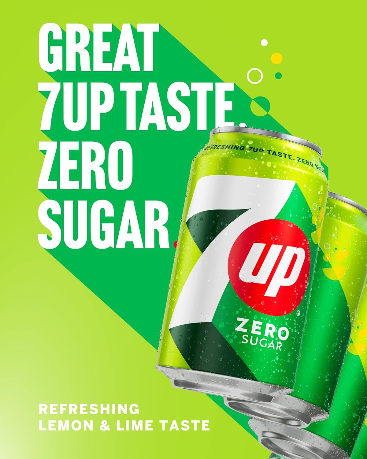 7UP Zero Lemon & Lime Cans 24 x 330ml-2