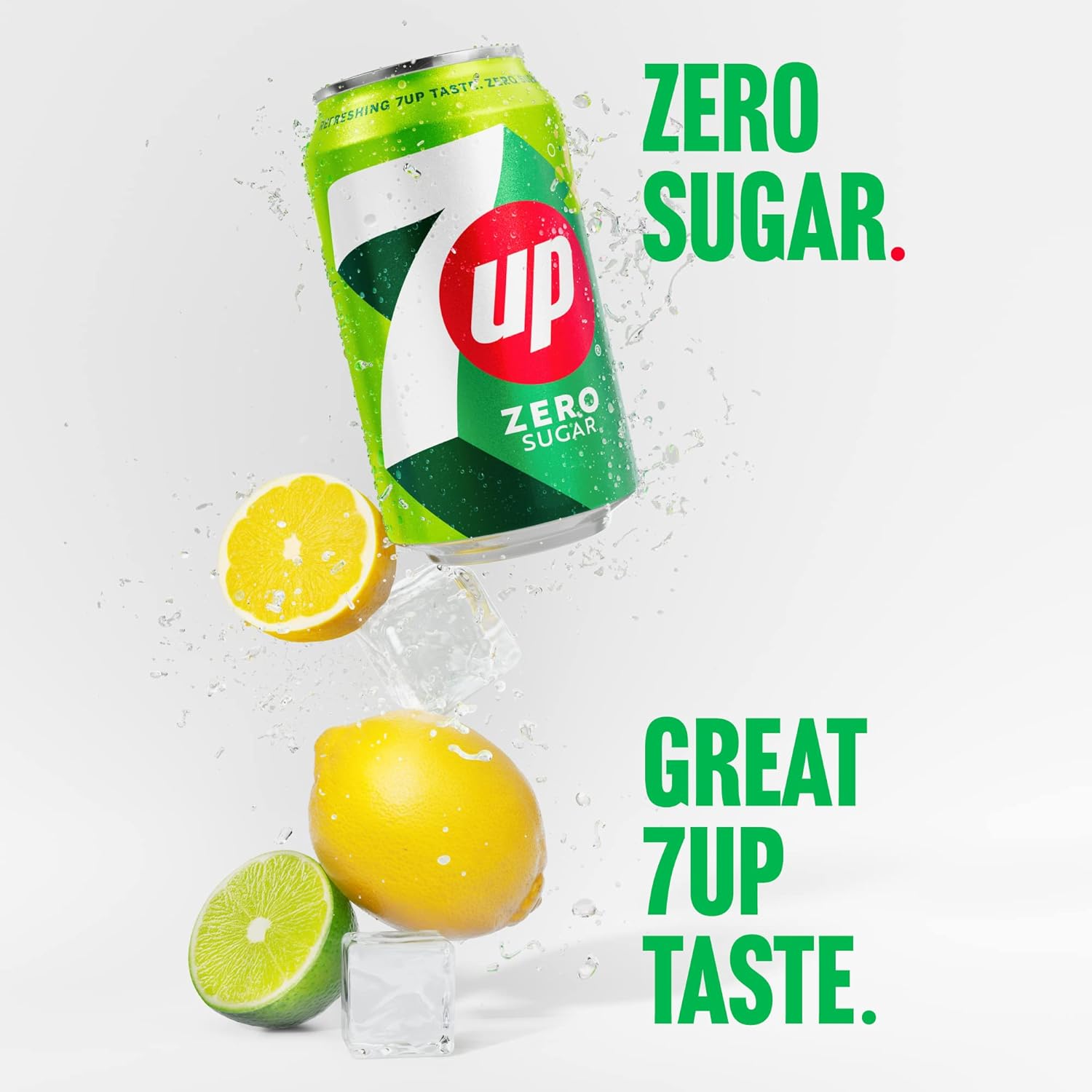 7UP Zero Lemon & Lime Cans 24 x 330ml-3