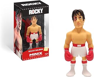 MINIX Bandai Rocky Balboa Model | Collectable Rocky Figure From The Rocky Films | Bandai Rocky Toys Range | Collect Your Favourite Rocky Figures From The Movies | Rocky Movie Merchandise