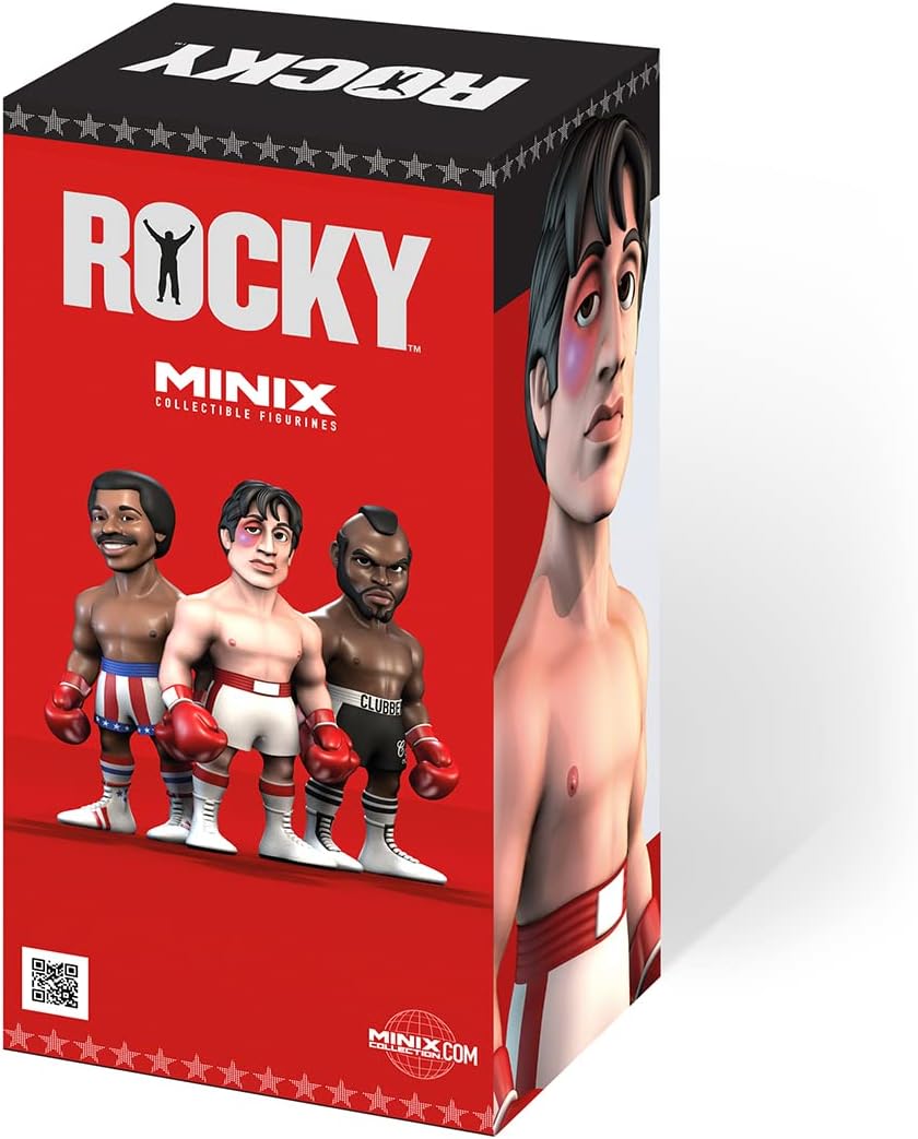 MINIX Bandai Rocky Balboa Model | Collectable Rocky Figure From The Rocky Films | Bandai Rocky Toys Range | Collect Your Favourite Rocky Figures From The Movies | Rocky Movie Merchandise-5