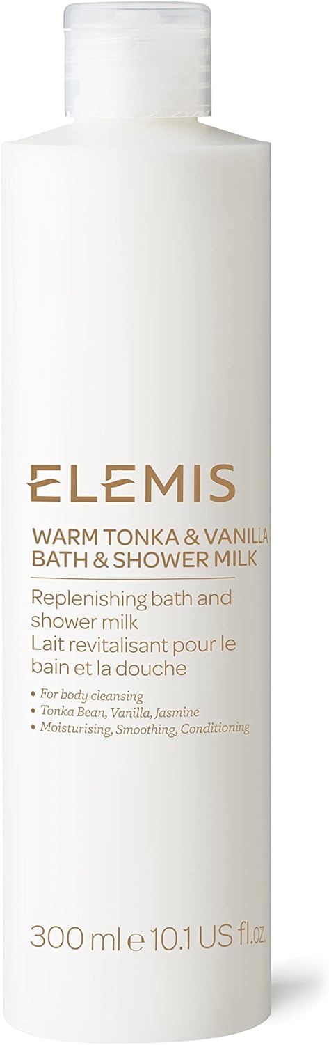 ELEMIS Luxury Bath & Shower Milk, Daily Body Wash Infused with Moisturising Oil for Gentle Cleansing of Dry, Sensitive Skin, Nourishing Foaming Cream with Natural Aromatics-0