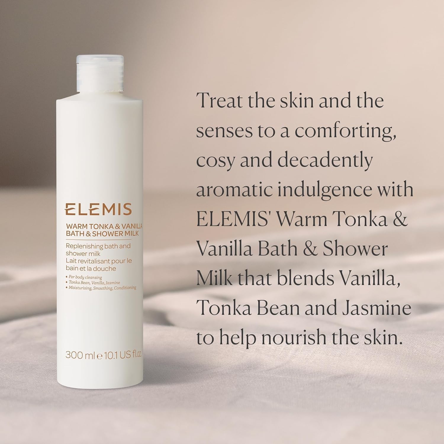 ELEMIS Luxury Bath & Shower Milk, Daily Body Wash Infused with Moisturising Oil for Gentle Cleansing of Dry, Sensitive Skin, Nourishing Foaming Cream with Natural Aromatics-1