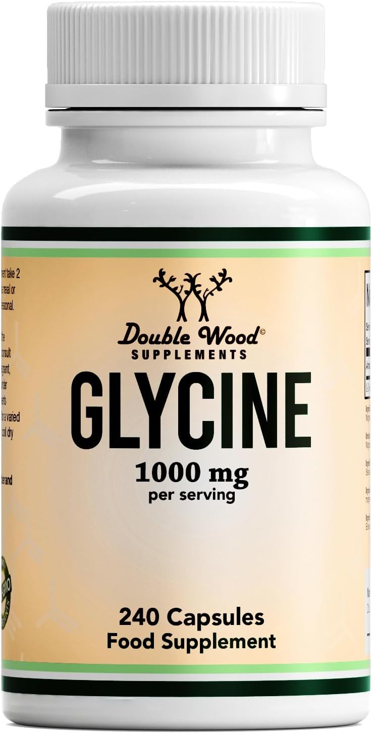 Double Wood Glycine Supplement (240 Capsules)-0