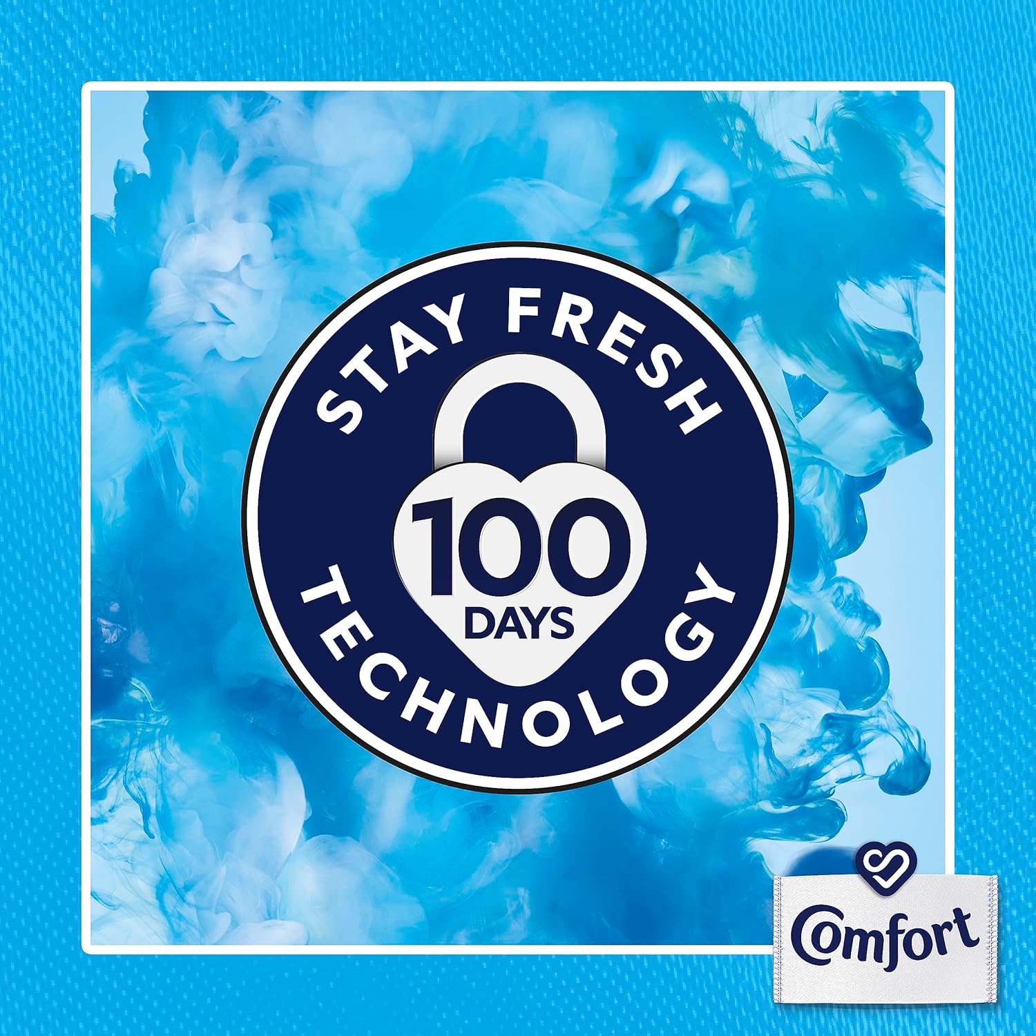 Comfort Blue Skies Fabric Conditioner with Stay Fresh technology for 100 days of freshness + fragrance* 83 washes (2.49 L)-5