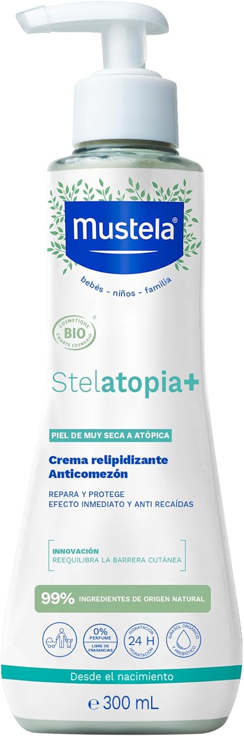 Mustela Stelatopia+ Organic Anti-Scratching Cream 300 ml-0