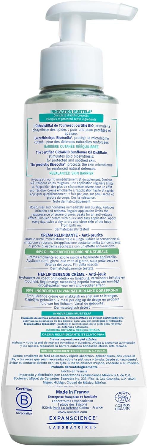 Mustela Stelatopia+ Organic Anti-Scratching Cream 300 ml-2