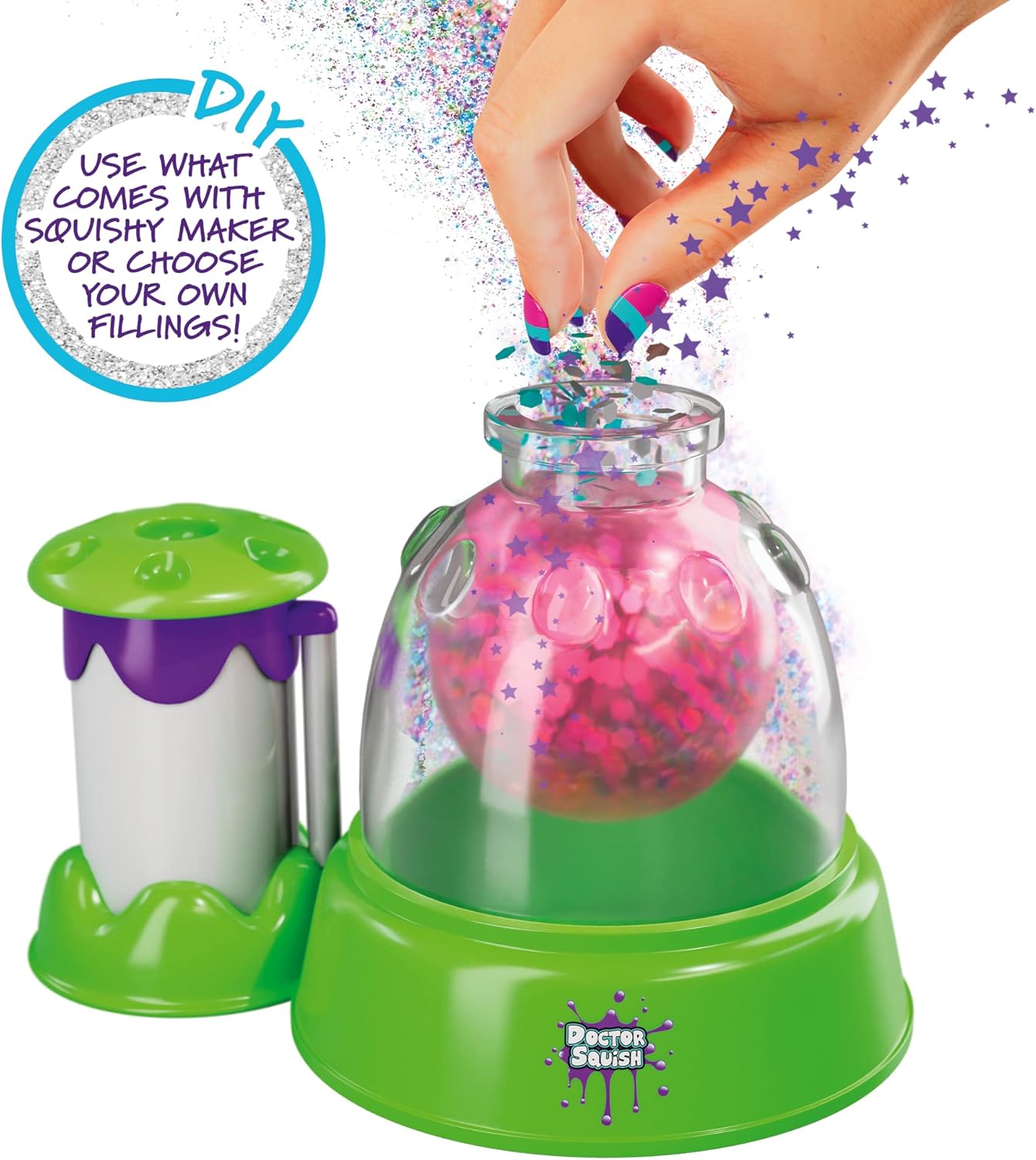 John Adams | Doctor Squish Squishy Maker: Make your own squishies! | Arts & crafts | Ages 8+, Green-2