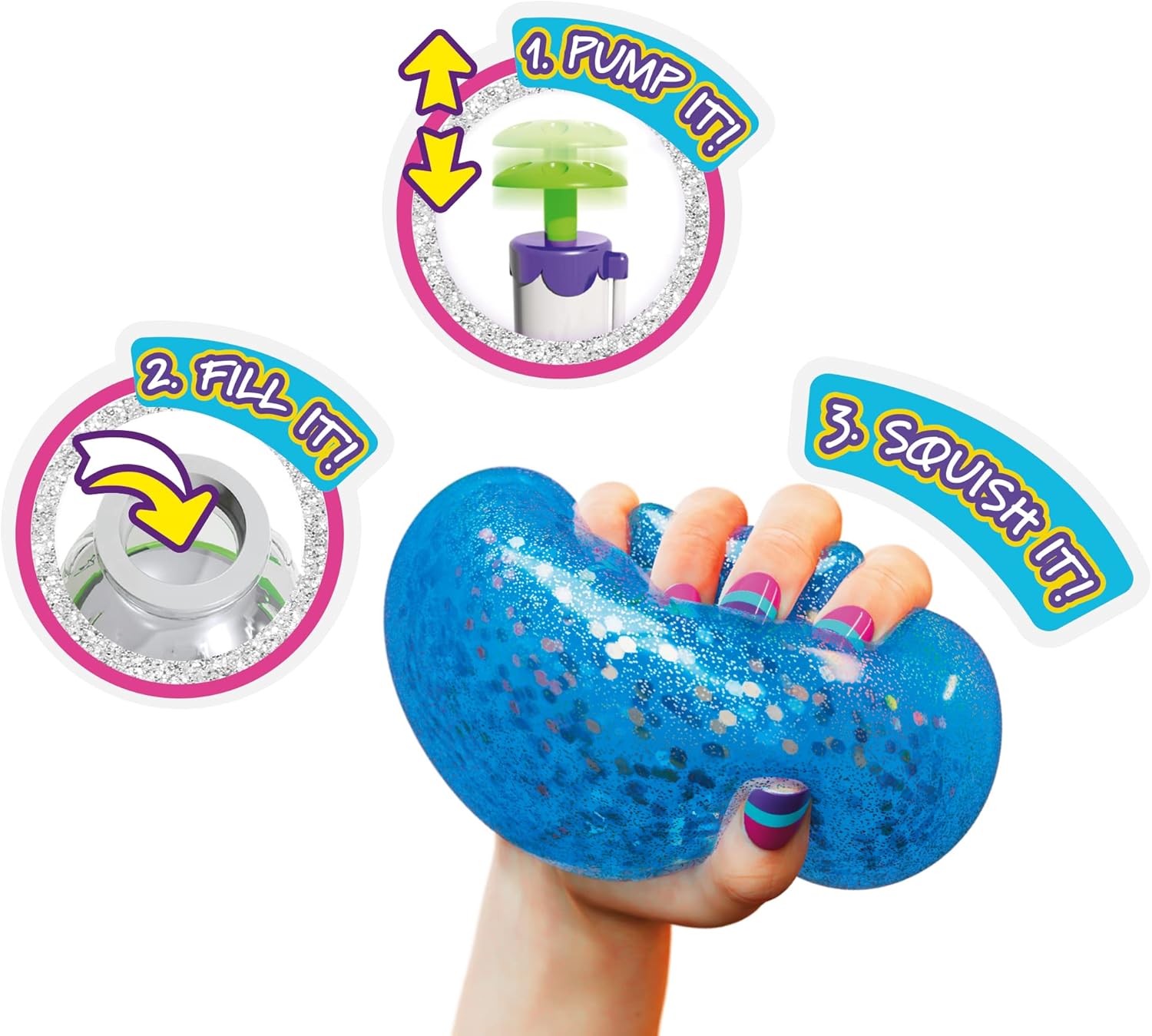 John Adams | Doctor Squish Squishy Maker: Make your own squishies! | Arts & crafts | Ages 8+, Green-3