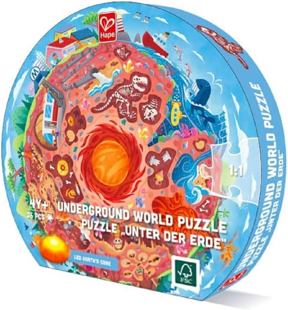 Hape E1637 Puzzle, Multicoloured, 57.5 x 0.2 x 57.5 cm-0