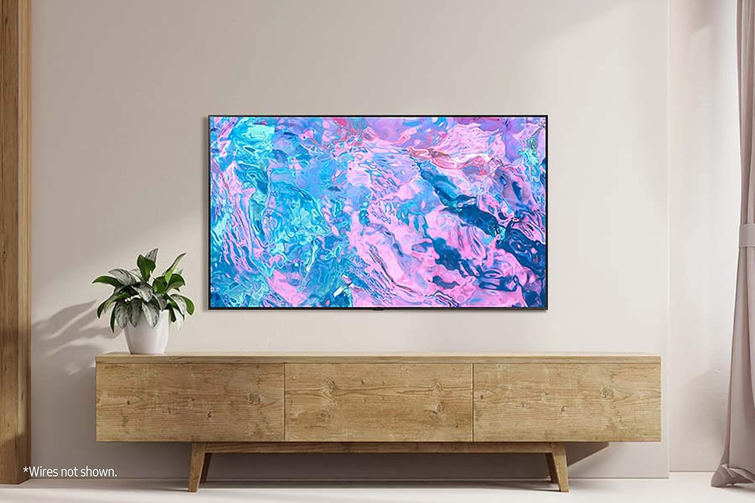 Samsung 43 Inch CU7100 UHD HDR Smart TV (2023) - 4K Crystal Processor, Adaptive Sound Audio, PurColour, Built In Gaming TV Hub, Streaming & Video Call Apps And Image Contrast Enhancer-1