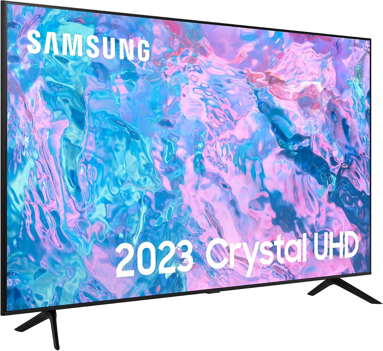 Samsung 43 Inch CU7100 UHD HDR Smart TV (2023) - 4K Crystal Processor, Adaptive Sound Audio, PurColour, Built In Gaming TV Hub, Streaming & Video Call Apps And Image Contrast Enhancer-2