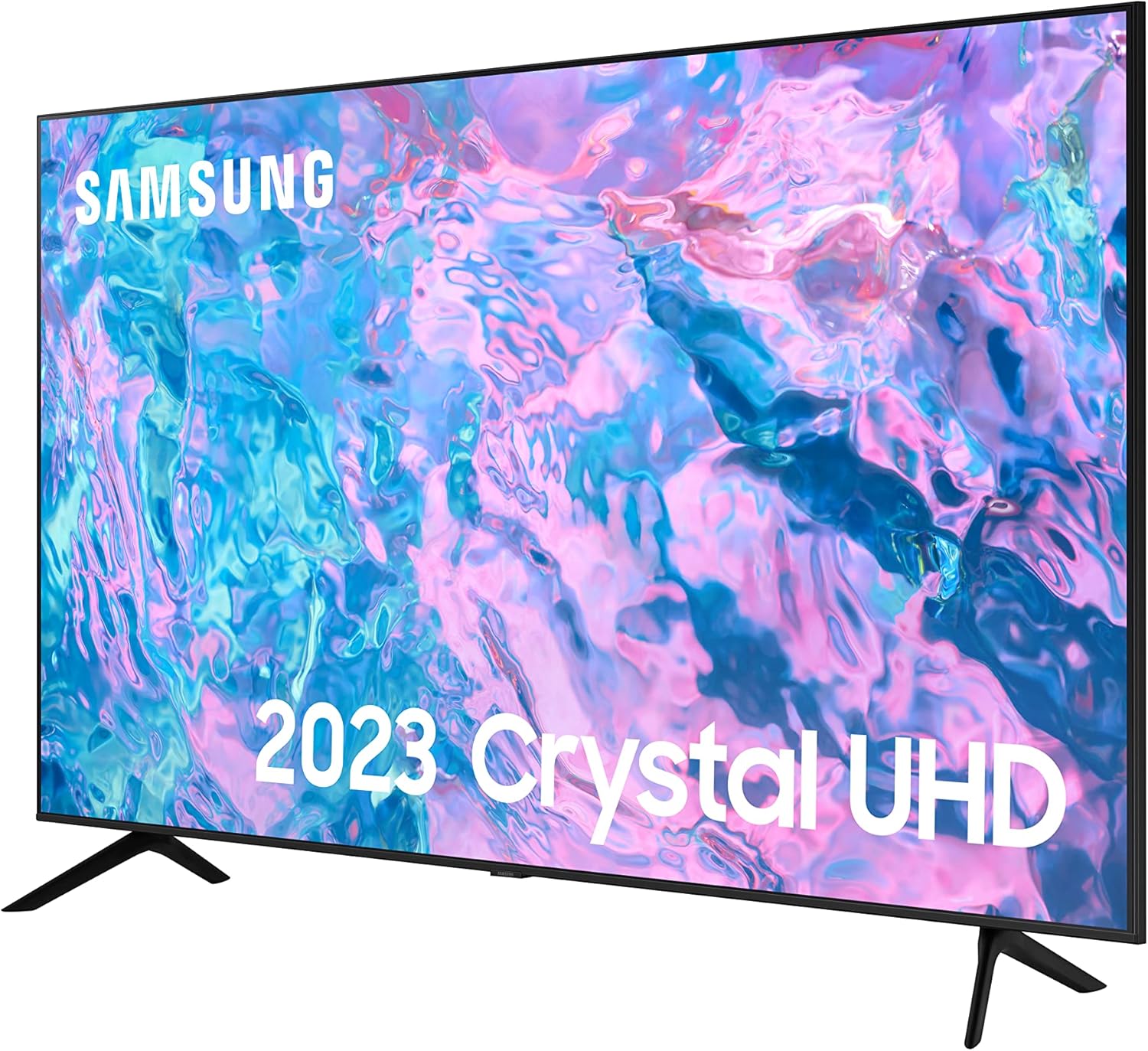 Samsung 43 Inch CU7100 UHD HDR Smart TV (2023) - 4K Crystal Processor, Adaptive Sound Audio, PurColour, Built In Gaming TV Hub, Streaming & Video Call Apps And Image Contrast Enhancer-3