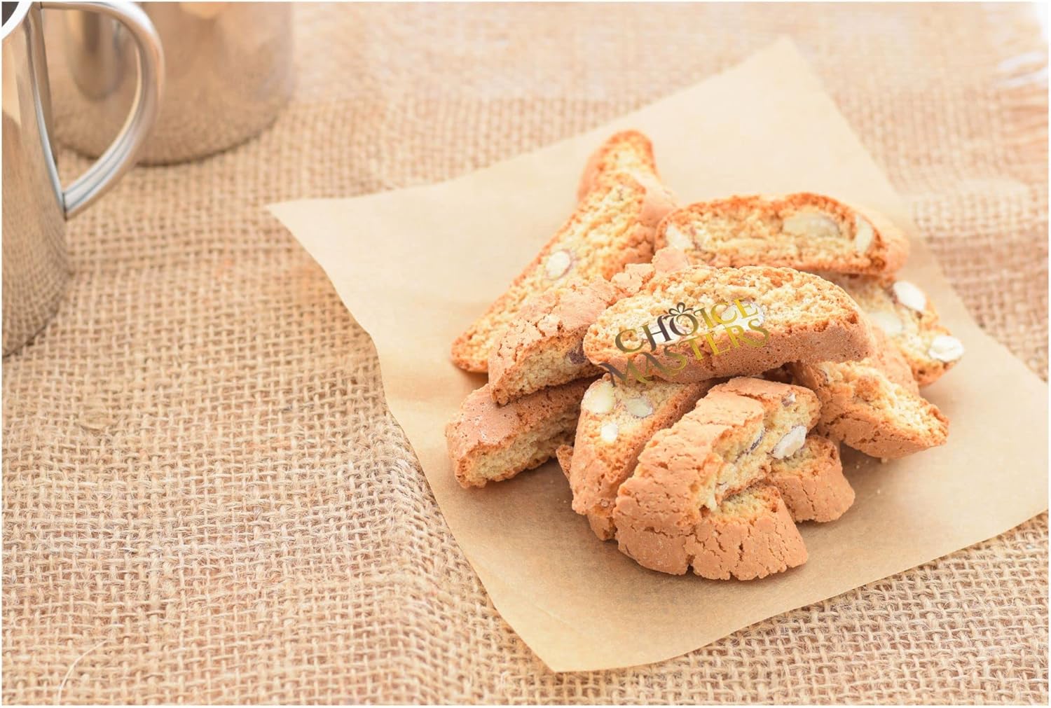 2 X Cantuccini Biscuit Gift Bags | 2 Pack Of Deliciously Crunch Biscuits With Almonds | Authentic Traditional Italian Cantuccini Twice Baked Brand: Sync'T-5