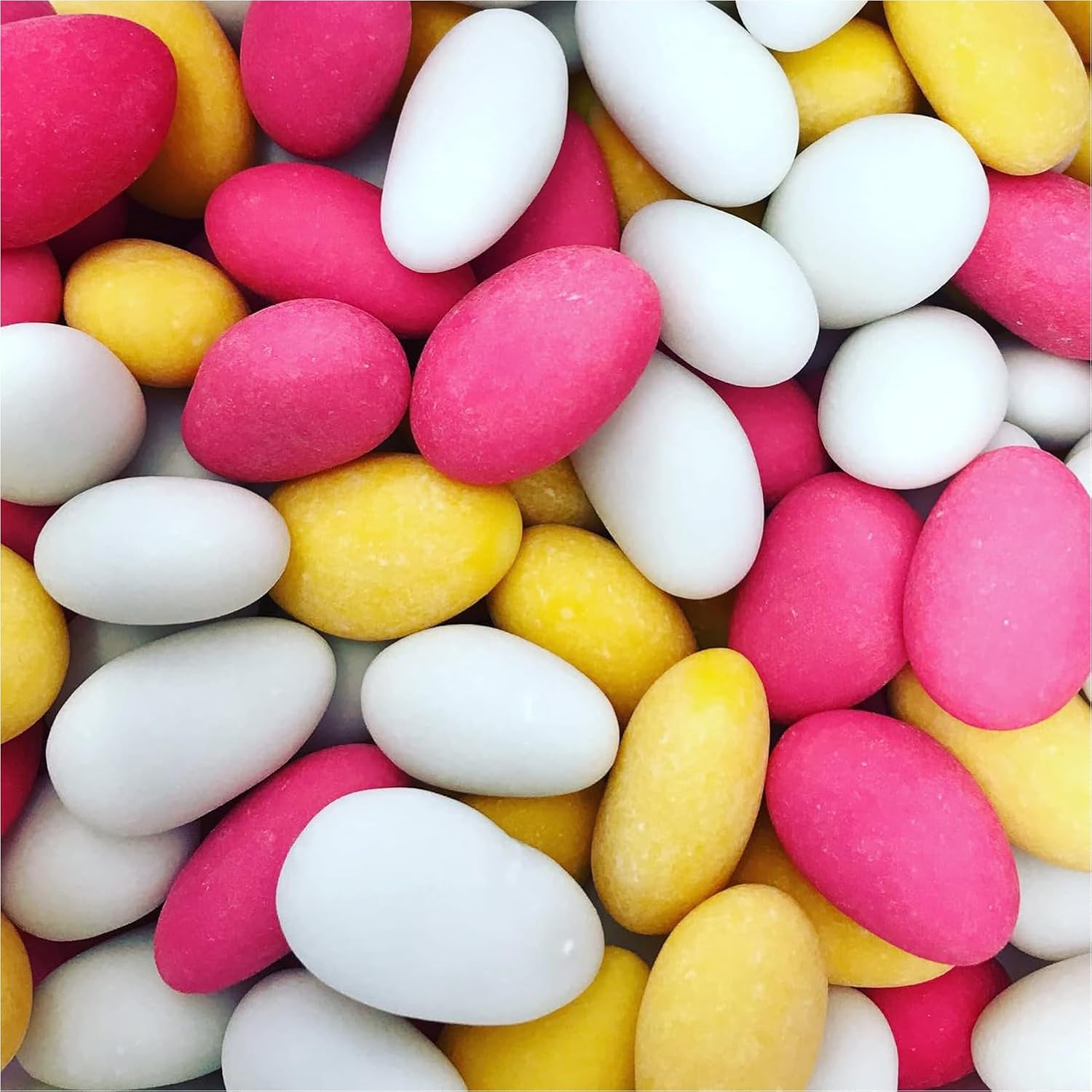 Sugared Almonds Sweets │ 500 Gram Bulk Bag │ 500g │ Assorted Sweet Pick and Mix for Parties, Gifts, and Sharing.-0