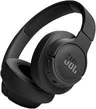 JBL Tune 720BT Wireless On-Ear Headphones with JBL Pure Bass Sound, Bluetooth 5.3, Hands-Free Calls, Audio Cable and 76-Hour Battery Life, Black